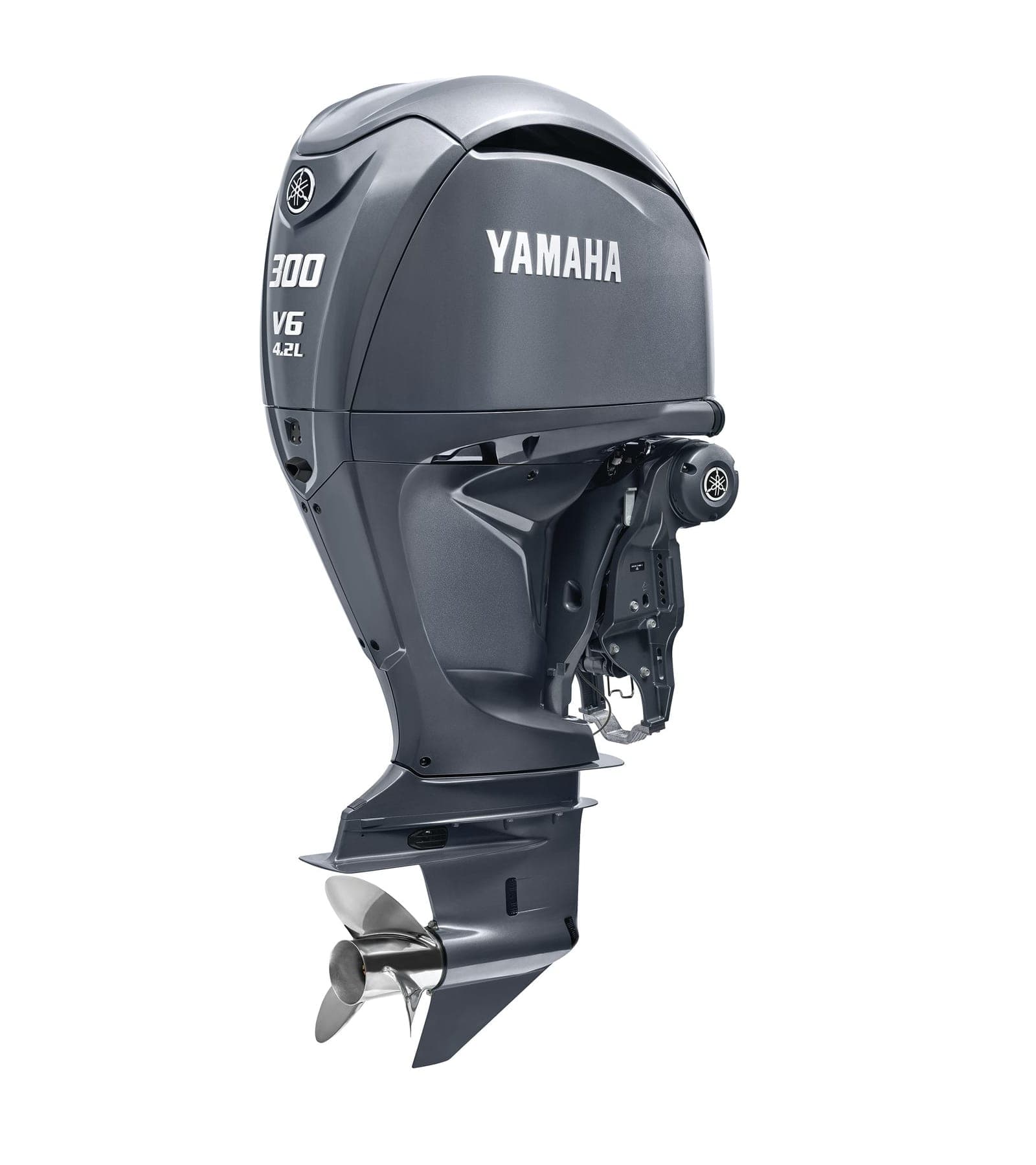 Yamaha 300hp DEC Outboard · Digital Electronic Controls, 25″ Shaft, Counter Rotation · LF300XSB