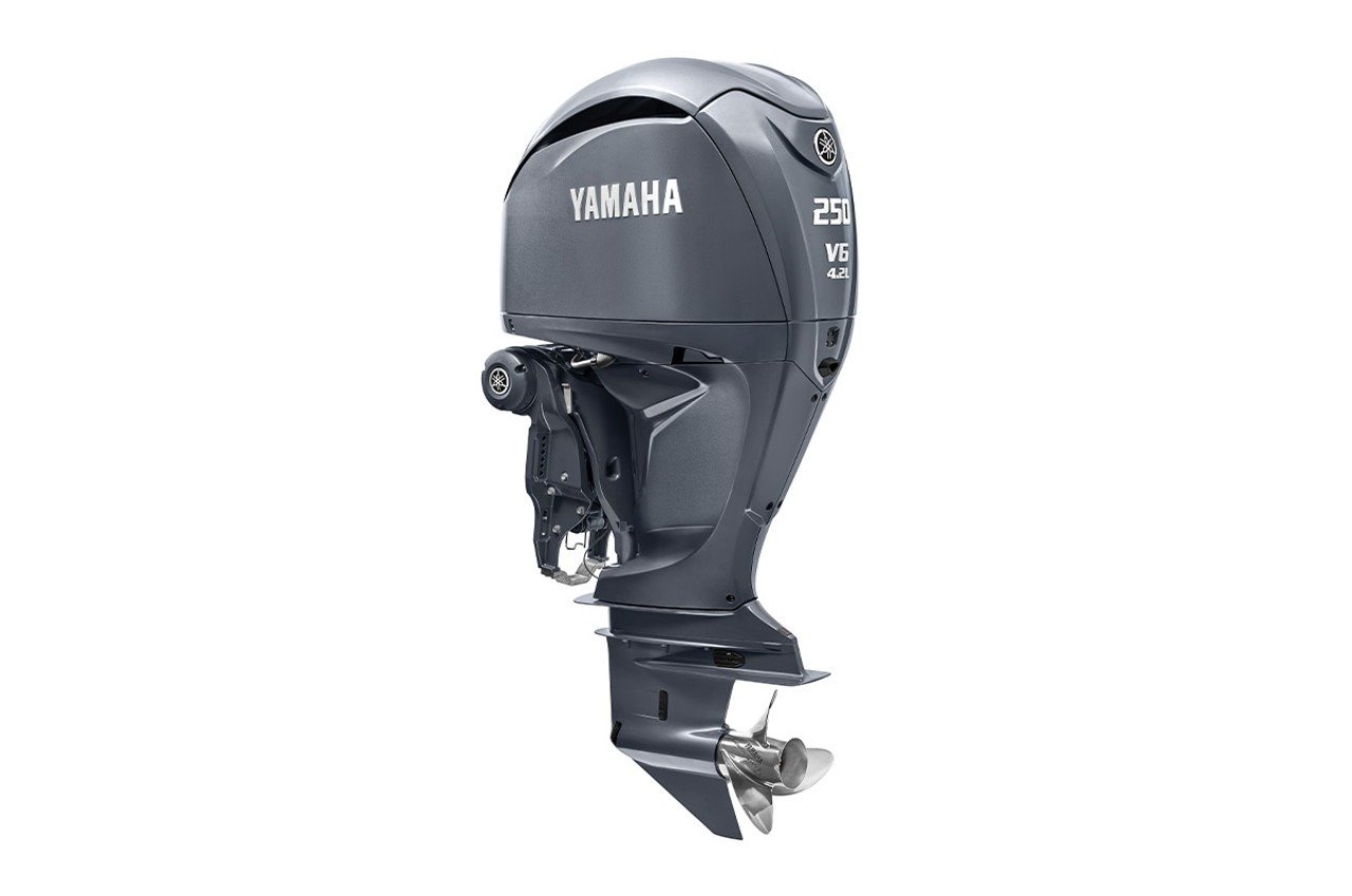 Yamaha 250hp DEC Outboards · Digital Electronic Controls, 30″ Shaft, Counter Rotation · LF250USB